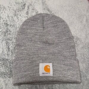 Heather Grey Carhartt beanie